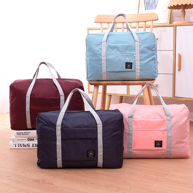 Wind Blows Folding Travel Bag – Lightweight, Portable & Expandable Travel Duffel (Random Color-Pack of 1)