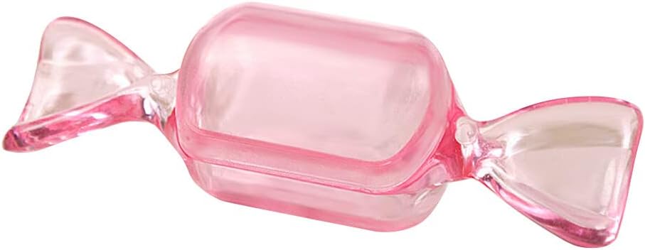 10 Pcs Mini Jewelry Organizer Box – Transparent Candy Shaped Storage Case for Rings, Earrings & Accessories