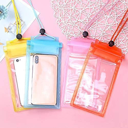 Waterproof Mobile Pouch Cover for All Mobiles, Cellphone Dry Bag Compatible for iPhone, Samsung, Mi, Redmi, Oppo, VIVO, All Other Smartphones
