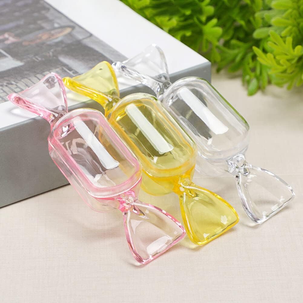 10 Pcs Mini Jewelry Organizer Box – Transparent Candy Shaped Storage Case for Rings, Earrings & Accessories