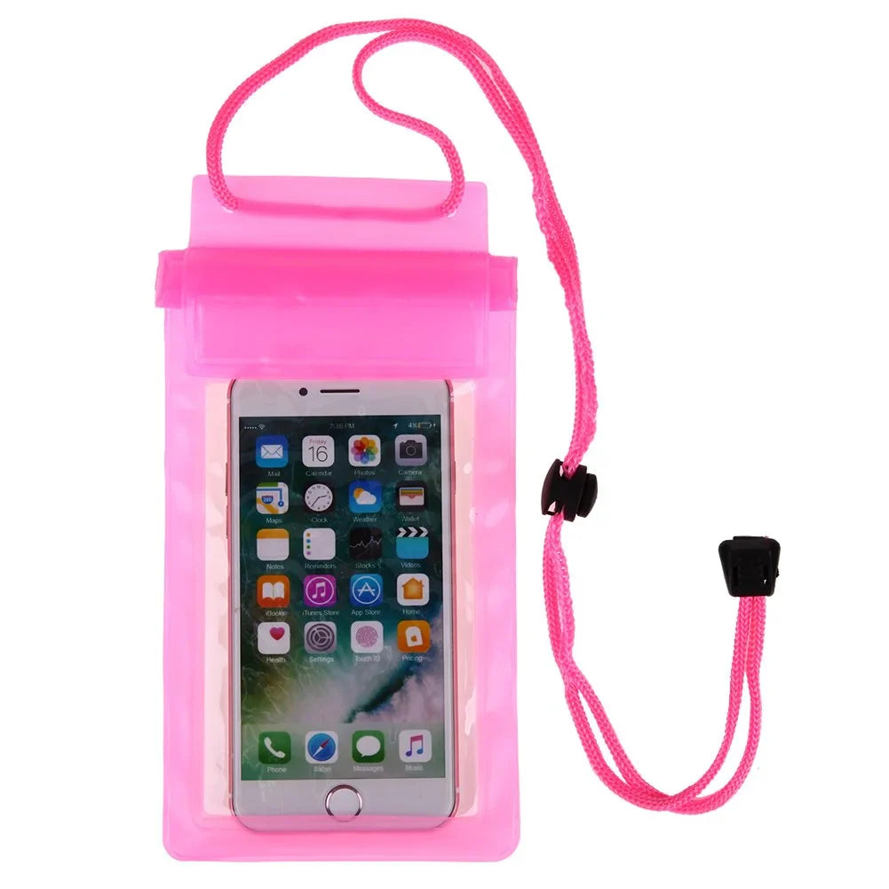 Waterproof Mobile Pouch Cover for All Mobiles, Cellphone Dry Bag Compatible for iPhone, Samsung, Mi, Redmi, Oppo, VIVO, All Other Smartphones