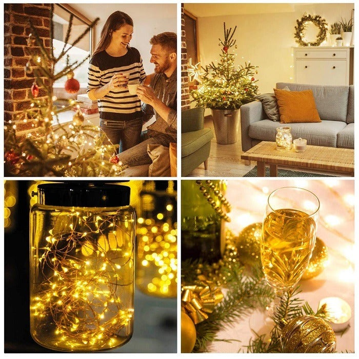 LED Bottle Decorating Light – Cork Shaped String Fairy Lights for Bottle Decoration, Festive Décor & Home Lighting (Random Color-Pack of 3 Light)