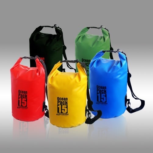 Waterproof Ocean Pack 15L – Durable Dry Bag for Travel, Outdoor, Water Sports & Adventure (Random color-Pack of 1)