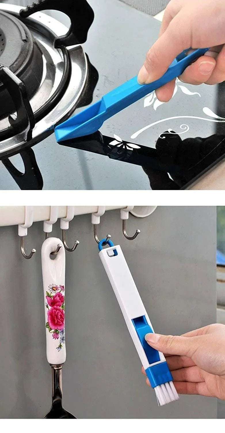 1 Pcs 2 in 1 Multipurpose Mini Window Cleaning Brush & Pan