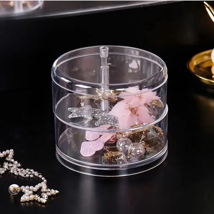3 Layer Rotating Jewellery Box