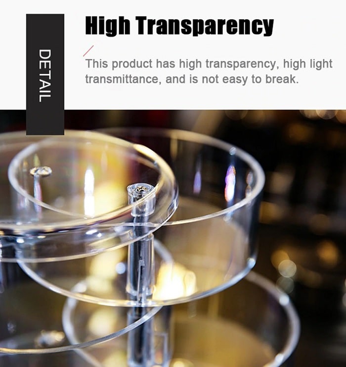 4 Layer Rotating Jewellery Box