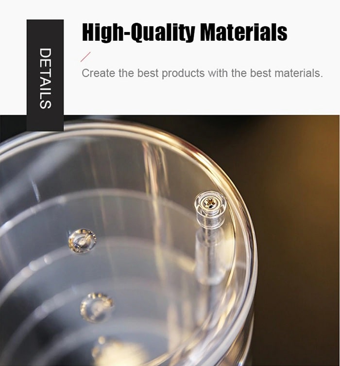 4 Layer Rotating Jewellery Box