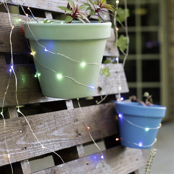 LED String Fairy Lights – Multi-Color Decorative Lights Without Star, Indoor & Outdoor Use (Pack of 1)