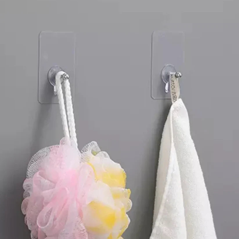 Wall Adhesive Hooks, No-Drilling Waterproof Screw for Hanging