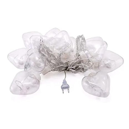 LoveGlow Heart Hanging 12 LED Lights – Romantic String Light for Bedroom, Party & Home Décor