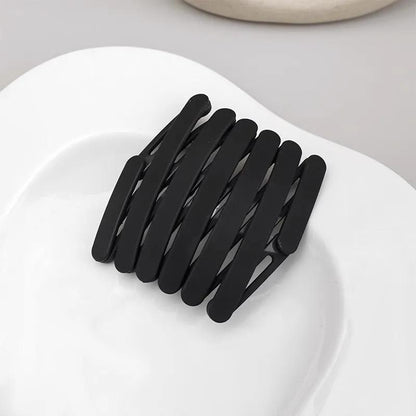 1 Pc Compact & Portable Retractable Hairband - Solid Color, Foldable Design for Travel & Everyday Use