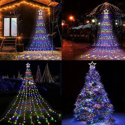 LED String Fairy Lights – Multi-Color Decorative Lights Without Star, Indoor & Outdoor Use (Pack of 1)