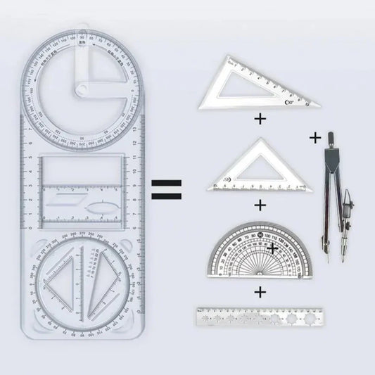 All in one - Multifunctional Geometric Ruler.g (Buy 1 Get 1 Free).g