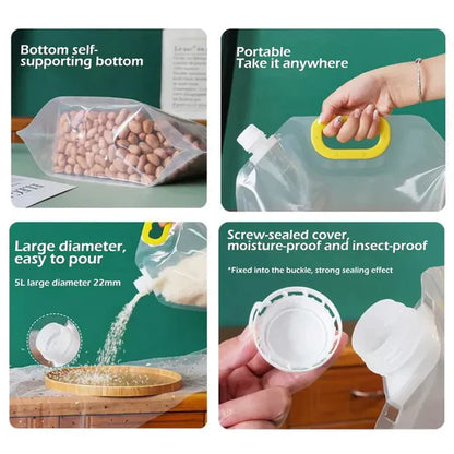Moisture Proof Sealed Storage Containers- 1.5 Litre storage