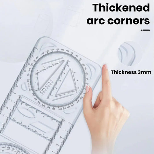 All in one - Multifunctional Geometric Ruler.g (Buy 1 Get 1 Free).g