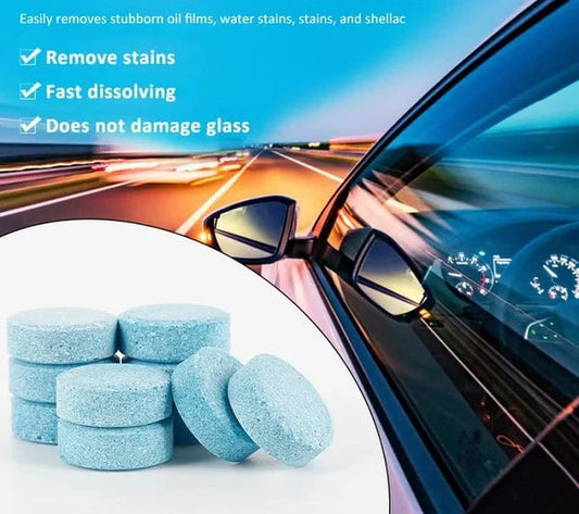 10 Pcs Glass Cleaning Tablet