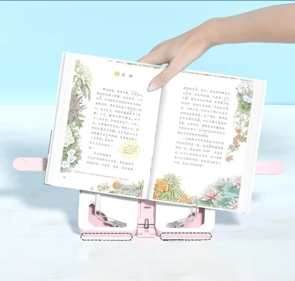 Foldable 4-in-1 Mobile, Tablet & Book Stand with Pencil Box – Compact & Multipurpose Organizer