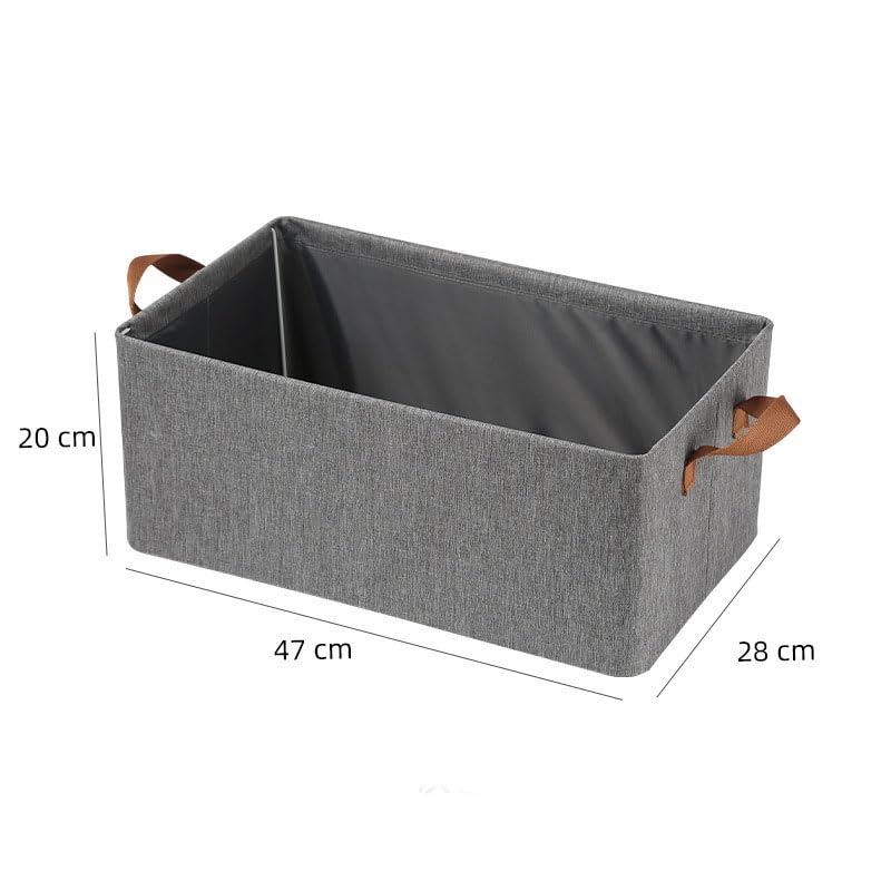 26L Grey Folding Wardrobe Organizer