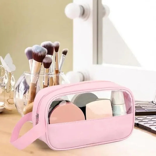 Waterproof Travel Cosmetic Makeup Bag – Portable Toiletry Organizer Pouch for Women (Pack of 1)