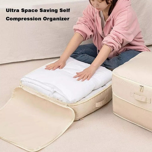 Space-Saving Cloth Storage Bag (Big) – Foldable, Dustproof & Large Capacity Wardrobe Organizer (Pack of 1)