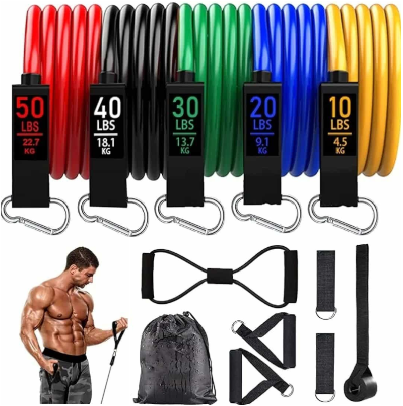 The Athlete’s Choice: Run Resistance Band Set for Heavy Workout (Premium Product for Premium People)